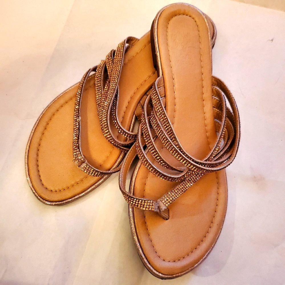 Sparkly sandals